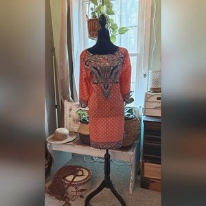 SOLD Ladies Boho Dress